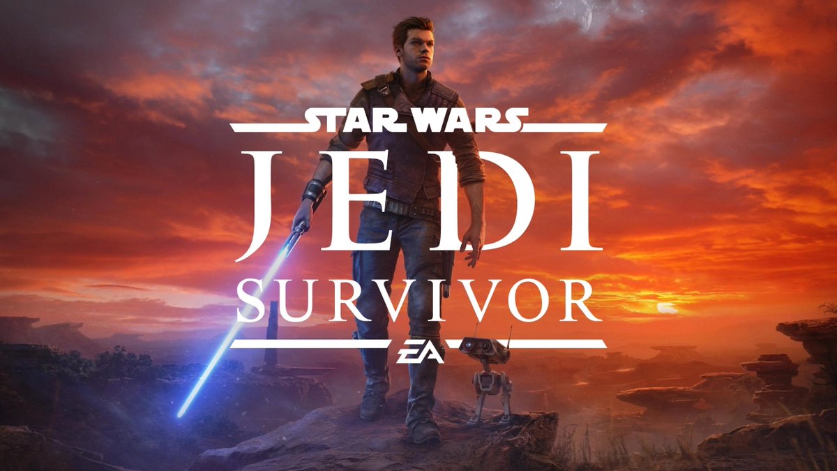 thegameawards's tweet photo. Who's playing Star Wars Jedi: Survivor? It's out today. https://t.co/VsNX1BLhEp