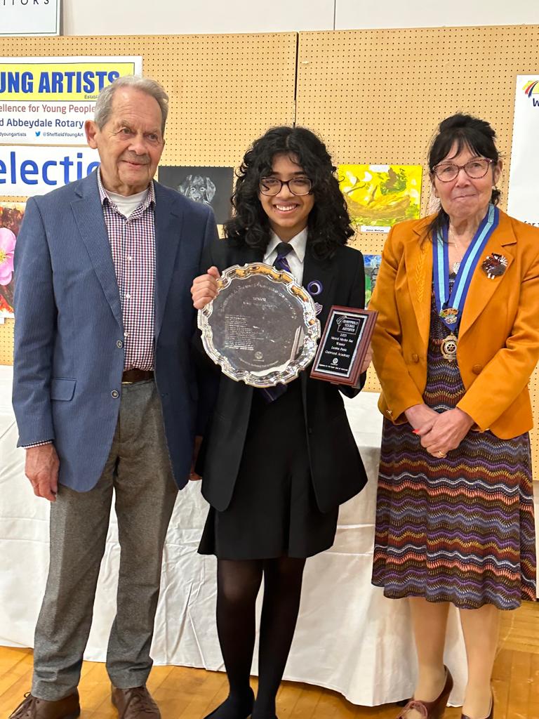 dattaparle's tweet photo. @OutwoodCity big thank you for supporting my daughter Liesha. She received two awards (engraved plaques) in two different categories at Sheffield Young Artist Competition 2023. Liesha along with Lucy Stenton also won Silver Salver for school with the names engraved on it. 🎊 https://t.co/7OIRz8YhEG