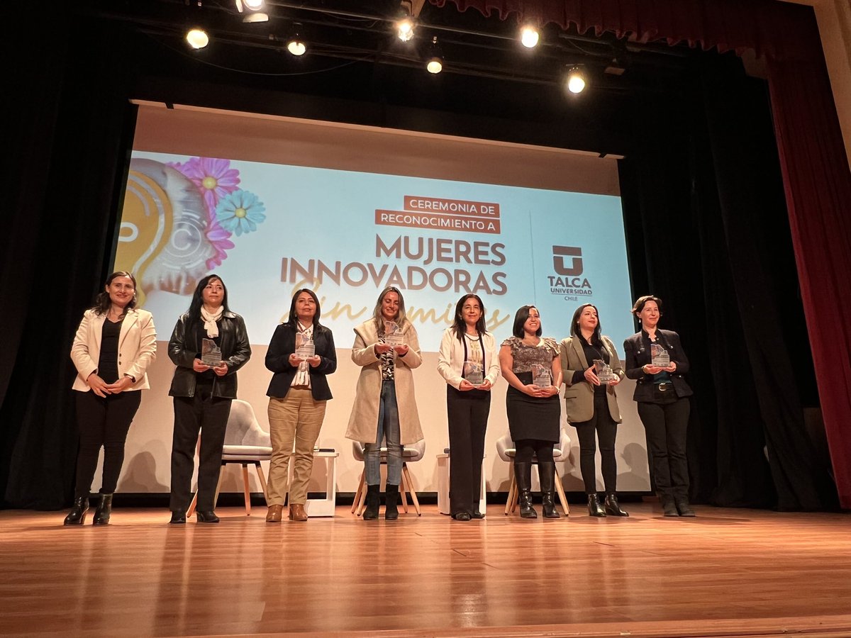 UTalca's tweet photo. 31 profesoras, funcionarias y exalumnas de la Universidad de Talca son reconocidas por su labor investigativa y de innovación.

¡Felicitaciones!

@viutalca https://t.co/xkt6sByRAC
