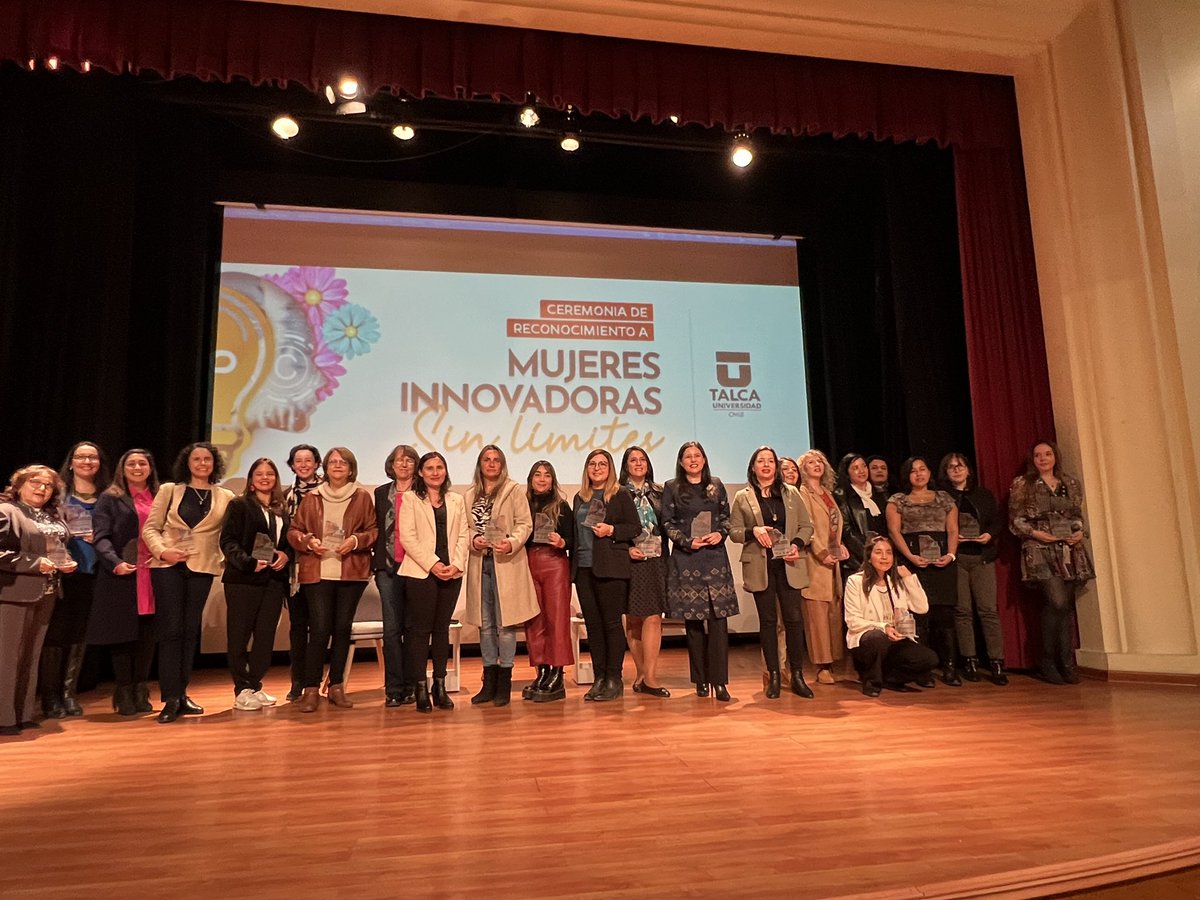UTalca's tweet photo. 31 profesoras, funcionarias y exalumnas de la Universidad de Talca son reconocidas por su labor investigativa y de innovación.

¡Felicitaciones!

@viutalca https://t.co/xkt6sByRAC