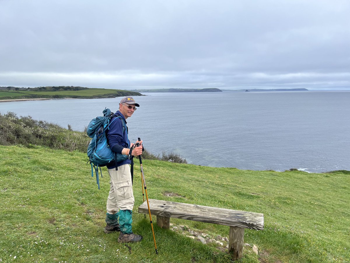 roselandkennels's tweet photo. Stiff walk with @MarkPope5 today on his SW Coast Walk in aid of MND, we covered from St Antony Head to Portloe before a little rehydration in the pub 😂

https://t.co/st0qIWAAV3 https://t.co/lhgNGQpkly