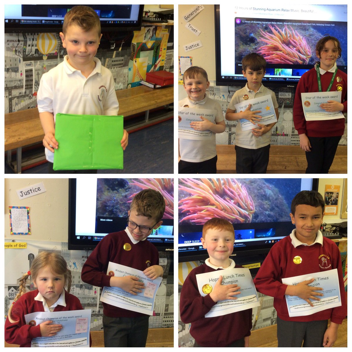 Well done to everyone who received an award in achievement assembly today. 🌟😀