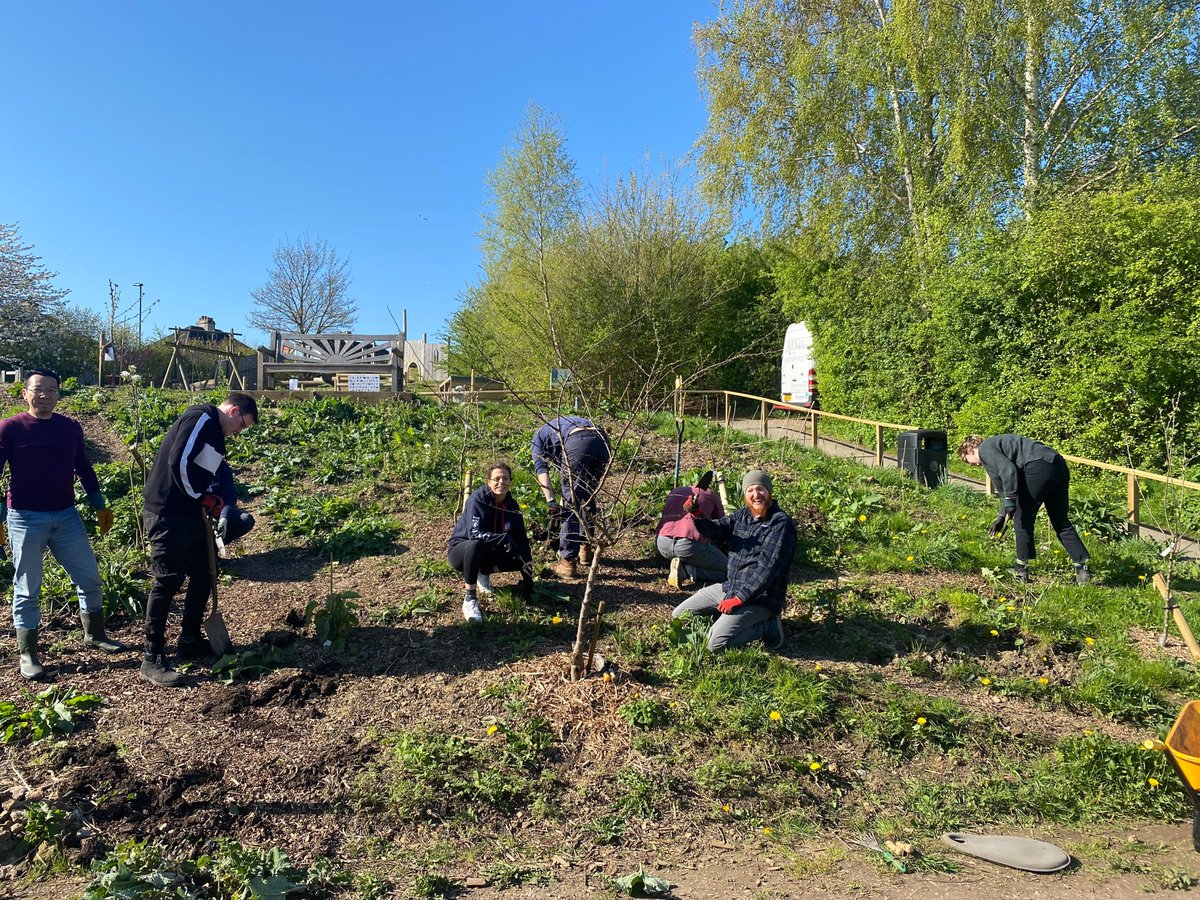 SmartBear's tweet photo. To celebrate Earth Day, employees across our @SmartBear offices volunteered for various activities, from trash pickup to volunteering at a farm. All to keep our 🌎 beautiful! #SmartBearLife https://t.co/Yvdan404YH