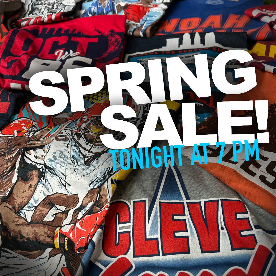 GVartwork's tweet photo. Last year's Spring Cleaning Sale was so fun we had to bring it back for year 2! 😎 We're unarchiving some fan favorites for as little as $10 &amp; $15! We have one size left for some, so make sure to get them before they're gone! Hop online at 7 pm tonight to check them all out! https://t.co/tpBbpnzrtE