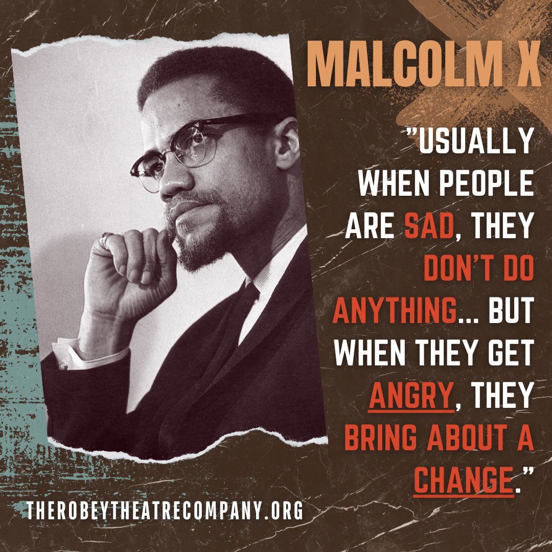 See Malcolm X in The Robey Theatre Company's production of A Heated Discussion - Revisited, with other black leaders like Tupac (2Pac) Shakur, James Baldwin, Bob Marley, and more. The play is set for May 25th - June 18th, 2023. Visit our website for more info. #activism #robey