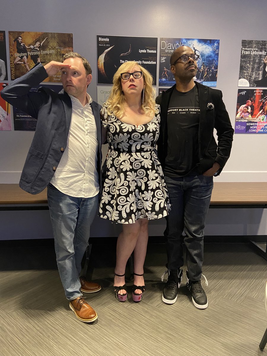 We loved bringing Selected Shorts back to the @IrvineBarclay Theatre this past weekend! @Vangsness, @imnatecorddry, and @ArnellPowell were great traveling companions and gave terrific performances of stories all about the theme Uncharted Territories.🙏 to all who joined us!