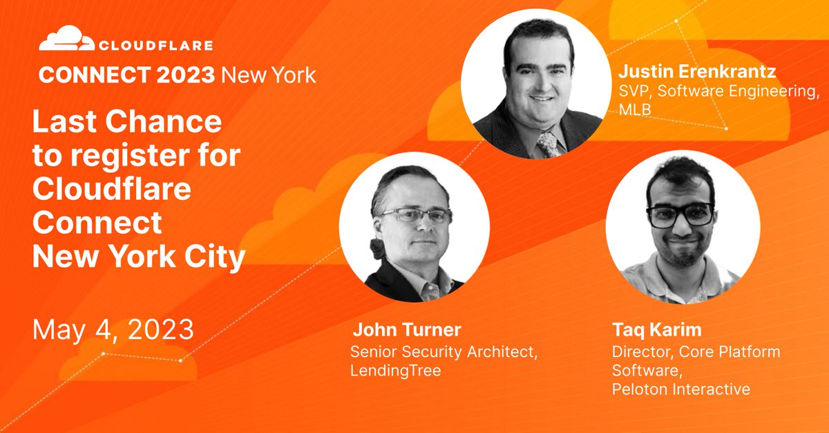 Join us at Connect NYC on May 4 for the Future of Trust Keynote with <a href="/IDC/">IDC</a>'s Frank Dickson (<a href="/fdickson777/">Frank Dickson</a>) and Cloudflare’s Co-Founder &amp; COO, Michelle Zatlyn (<a href="/zatlyn/">Michelle Zatlyn</a>). cfl.re/connectnyc #CloudflareConnect