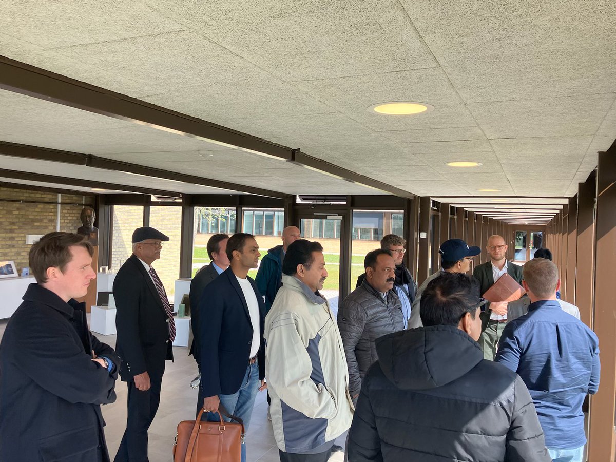 Gauta_Mohan's tweet photo. Winding down WindEurope 2023! 
Here is the Indian wind industry Delegation to Denmark. https://t.co/1PU7zGhsNX
