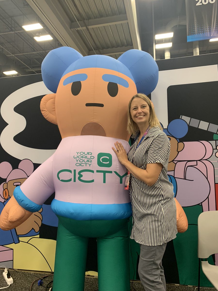 sharleen_adele's tweet photo. Learning, connecting, and having a great time at @ciety_xyz @consensus2023 @CoinDesk https://t.co/dZSzlvYpze