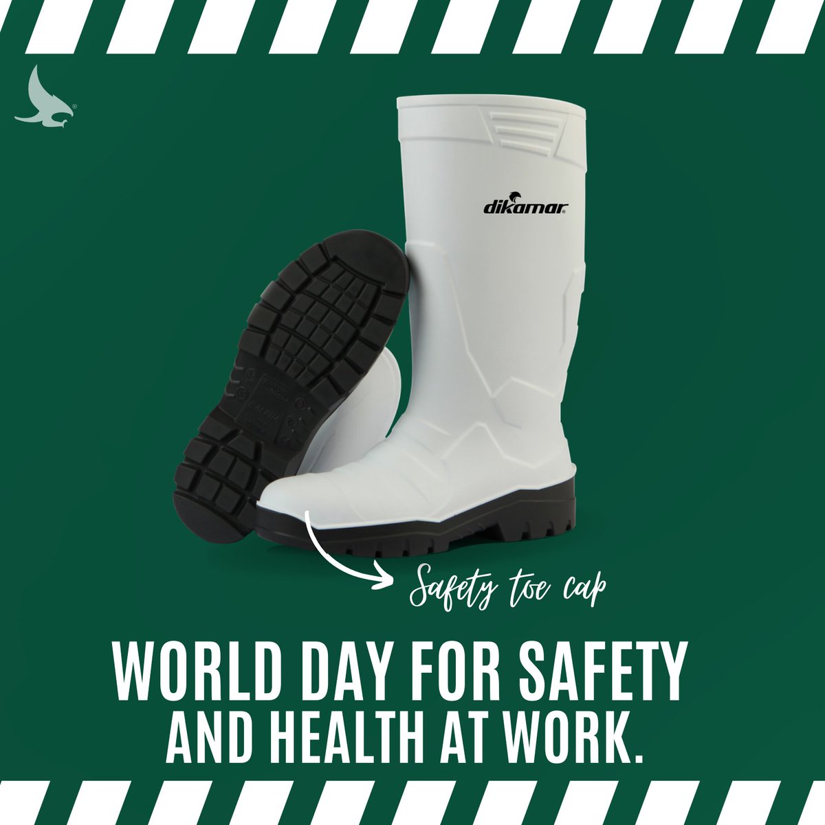 DikamarC's tweet photo. Happy World Day for Safety and Health at Work 🚧⚒

On this day we mark an important date for us and for all workers around the world.   

Remember that safety saves lives, and Dikamar Corp helps all workers to keep themselves safe.

#dikamar #dikamarboots #safetyatwork #safety https://t.co/iAbMKK0ksl