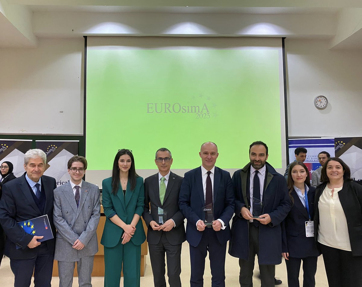 ABBaskanligi's tweet image. At #EUROsimA2023 Simulation Opening Ceremony, by @METU_ODTU Foreign Policy &amp;amp; IR Society @odtudpuit, Director-General for Financial Cooperation and Project Implementation Bülent Özcan delivered a speech on 🇹🇷🇪🇺relations &amp;amp; future of the 🇪🇺#EUCS #9MayEuropeDay @EUROsimA