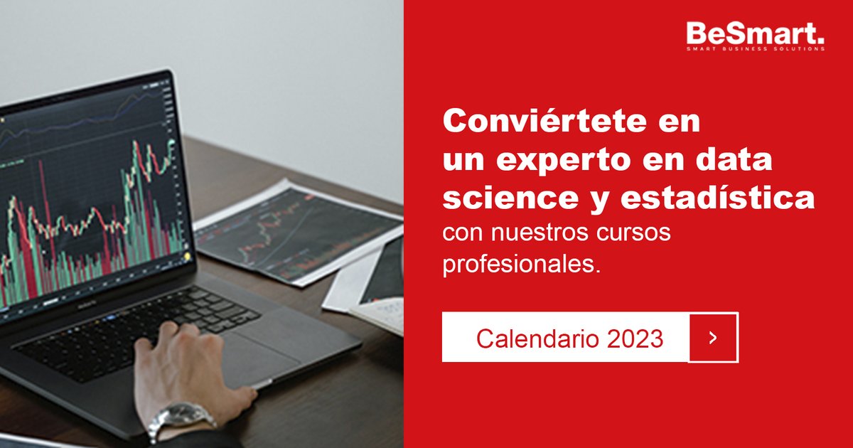 BeSmart_Company's tweet photo. Entrenamiento completo en #DataScience y #estadística: aprende con nuestros cursos profesionales a utilizar y aplicar técnicas analíticas utilizando herramientas como #Python, #MachineLearning, con el software de #IBM. Mira el calendario completo aquí: https://t.co/oEgvbqlZya https://t.co/6OFEnGRYc8