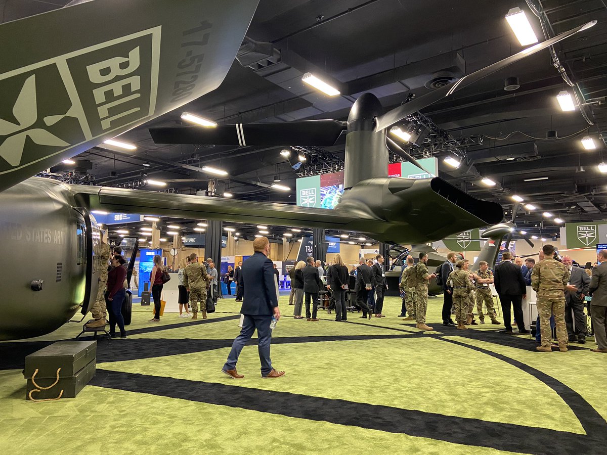 BellFlight's tweet photo. It’s the final day at the @Army_Aviation #23Summit. Be sure to stop by booths #725 and #753 to explore the future of #armyaviation! #AAAA #FVL #Armymodernization #Bell407M #V280Valor https://t.co/SZb5o84Mn4
