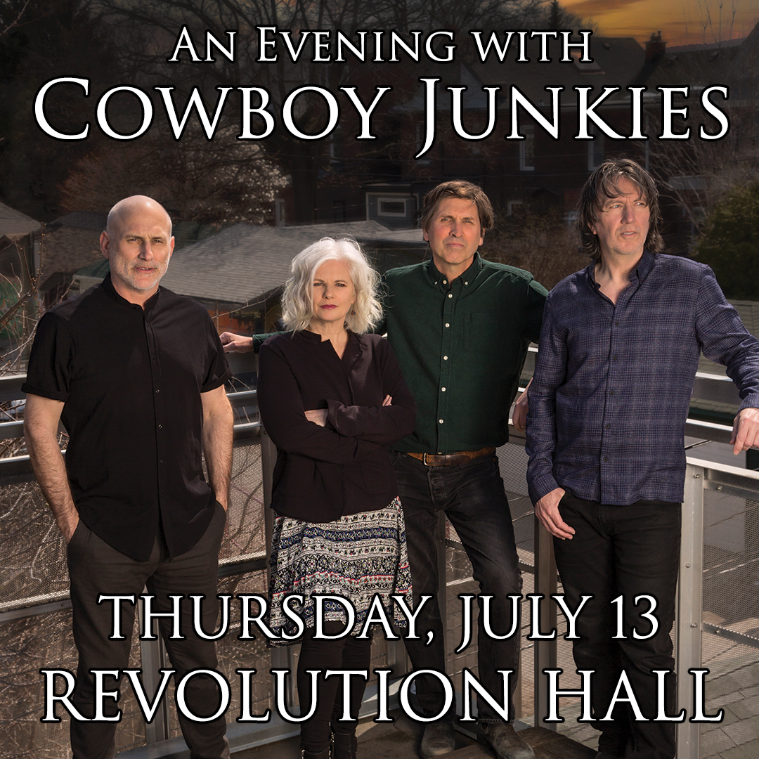 Revolution Hall (@revhallpdx) on Twitter photo ON SALE NOW: <a href="/CowboyJunkies/">Cowboy Junkies</a> play <a href="/RevHallpdx/">Revolution Hall</a> on July 13th! Enjoy an evening with the alt-country quartet as they share their new record, ‘Such Ferocious Beauty!’ Tickets are on sale now!
TICKETS 🎟️ bit.ly/Junkies2023 ON SALE NOW: <a href="/CowboyJunkies/">Cowboy Junkies</a> play <a href="/RevHallpdx/">Revolution Hall</a> on July 13th! Enjoy an evening with the alt-country quartet as they share their new record, ‘Such Ferocious Beauty!’ Tickets are on sale now!
TICKETS 🎟️ bit.ly/Junkies2023