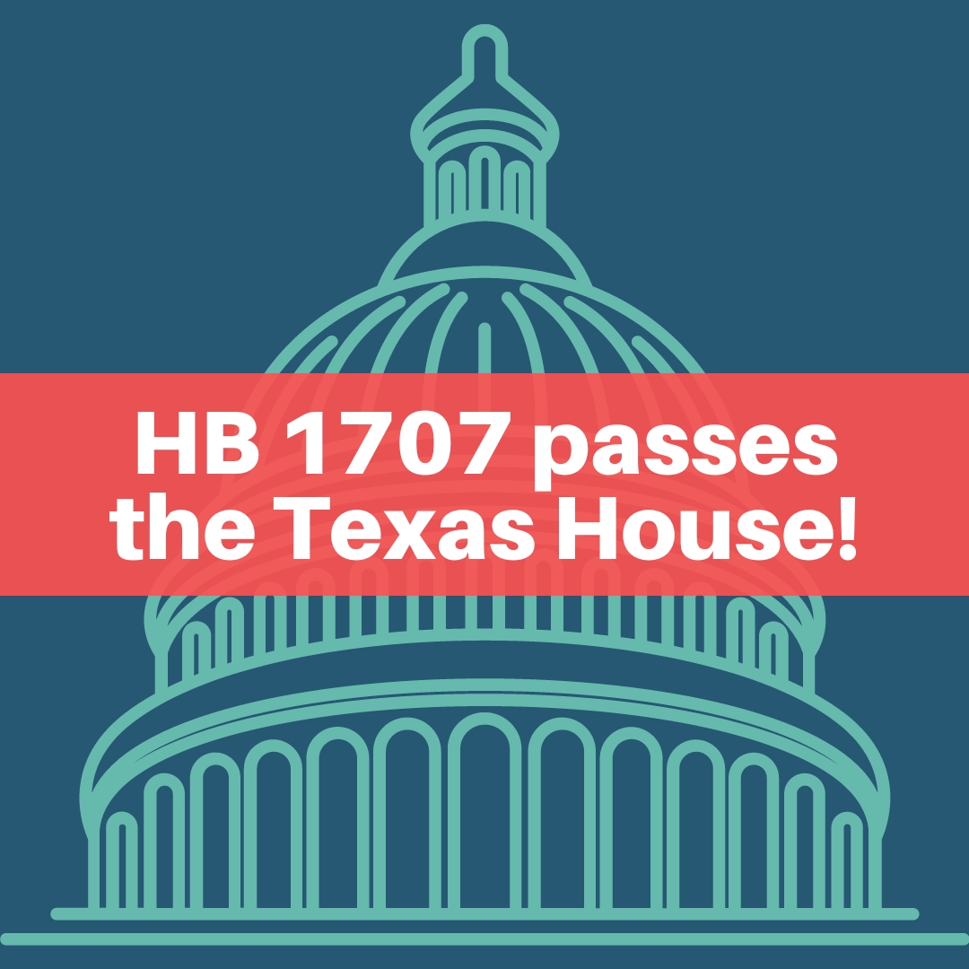 TPCSAnews's tweet photo. It’s official – HB 1707 passes the Texas House! Next up: the Senate floor. We’re eager to see ALL public school students treated fairly! 🌟 #txed #txlege https://t.co/1V05XMH8nD