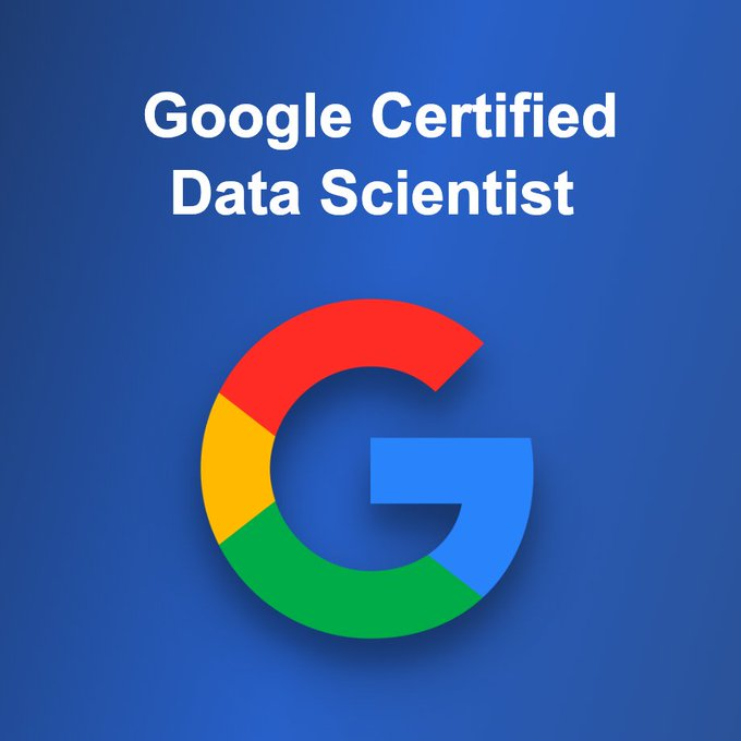 Become a Google Certified Data Scientist for FREE

Free Certification Courses in Data Science and Machine Learning using Python from Google.   

Python to Deep Learning, all are 100% FREE

A Thread 🧵👇