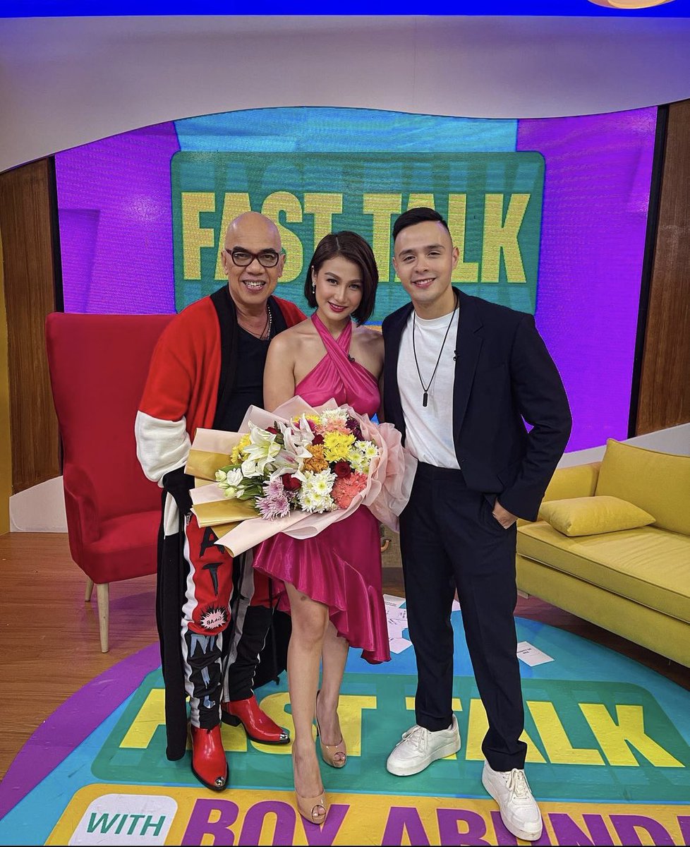 Just watched <a href="/mart_drosario/">Martin Del Rosario</a> and <a href="/LiezelLopez_/">Liezel Lopez</a> on #FastTalkWithBoyAbunda. 🤩 

youtu.be/SZS8oWk7ulM

Loved your witty answers and impromptu acting scenes! ❤️🤣

Bet ko ung kontrabida gaslighting scene niyo with Tito Boy ng dahil sa 💸🧼. Panalo. 🤣👏🏻

#VoltesVLegacy