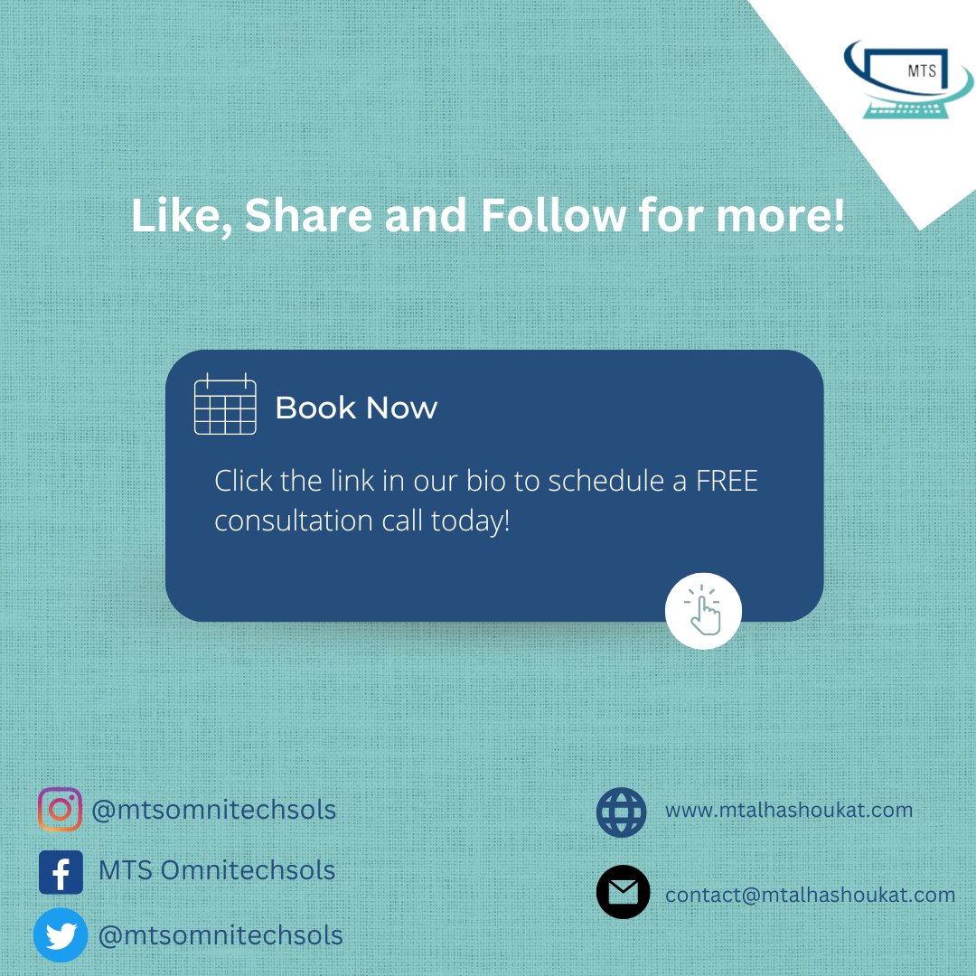 mtsomnitechsols's tweet image. Digital marketing done wrong can do more harm than good. Here are 5 common mistakes you should avoid at all costs! Learn from the past, and pave your path to success with the right strategies. 

For #DigitalMarketing  services, You can email us at consult@mtalhashoukat.com