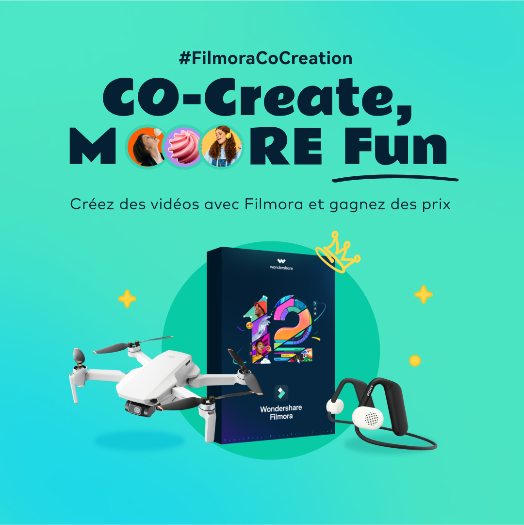 Visitez la page du concours ici : bit.ly/3L87RYT / Créez une vidéo collaborative avec votre YouTuber préféré et gagnez des prix incroyables. Jetez un oeil sur les détails du concours

#filmoracocreation #Filmora #Wondershare