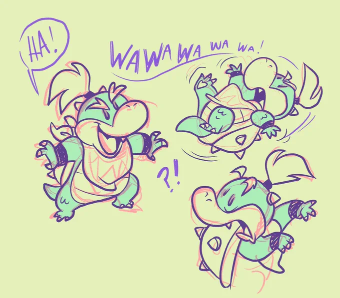 Junior warmup doodles