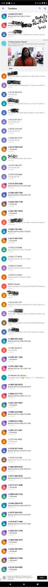 bobbyopro's tweet photo. Does anyone know if ChatGPT can tell me about what percentage of these missed calls are potential job opportunities?
What about the AI ciphering for the @FBI et al..🤔
No rush https://t.co/g5757OWgFc