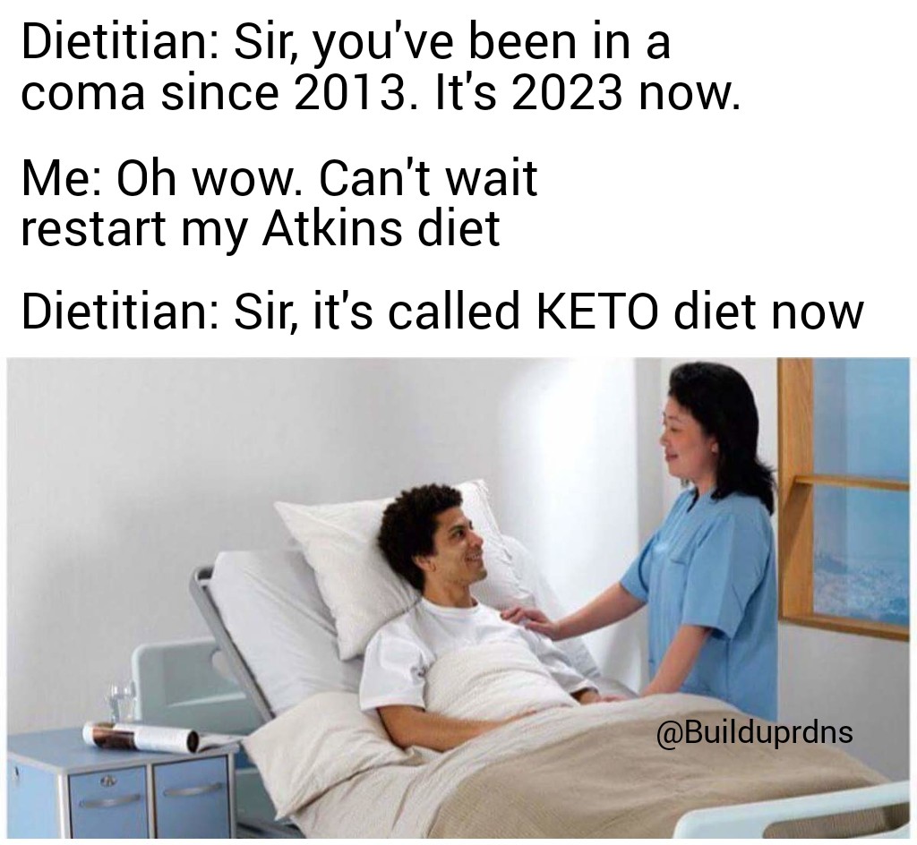 BuildUpRDNs's tweet photo. #buildupmeme  #atkins #keto #lowcarb https://t.co/1Iv75Iskn1