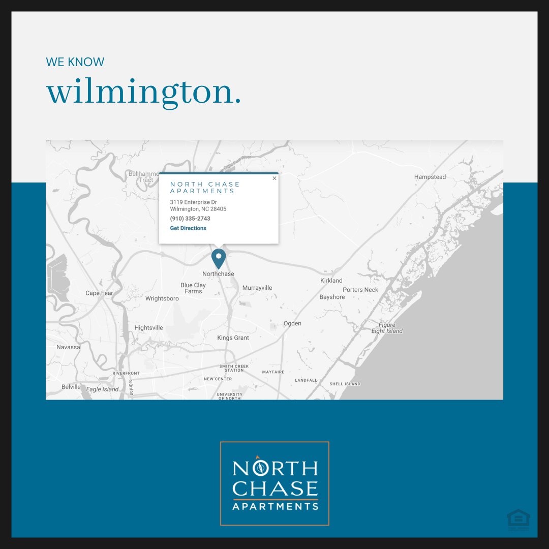 Discover your new home in Wilmington. #WilmingtonNC #ApartmentLiving #northchaseapartments #wilmingtonnc #ilm #blueridecompanies #brc #apartmentliving #lovewhereyoulive #naa #waa #wrightsvillebeach #wb #carolinabeach #cb #surfcitync #uncw