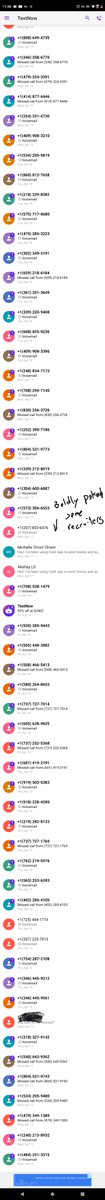 bobbyopro's tweet photo. Does anyone know if ChatGPT can tell me about what percentage of these missed calls are potential job opportunities?
What about the AI ciphering for the @FBI et al..🤔
No rush https://t.co/g5757OWgFc