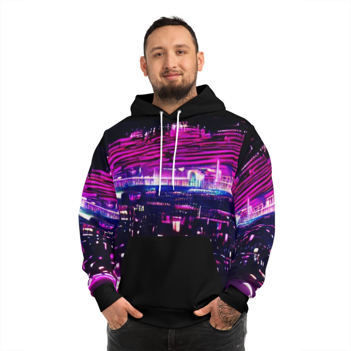 AJs2's tweet photo. Excited to share the latest addition to my #etsy shop: Night Life Unisex Sweatshirt Hoodie w/ AI-Generated Design in Black Purple https://t.co/N6EbrsQFqJ #mstonidesigns #NightLife #Jacket #Comfy #hoodie https://t.co/CHfgRg75UO