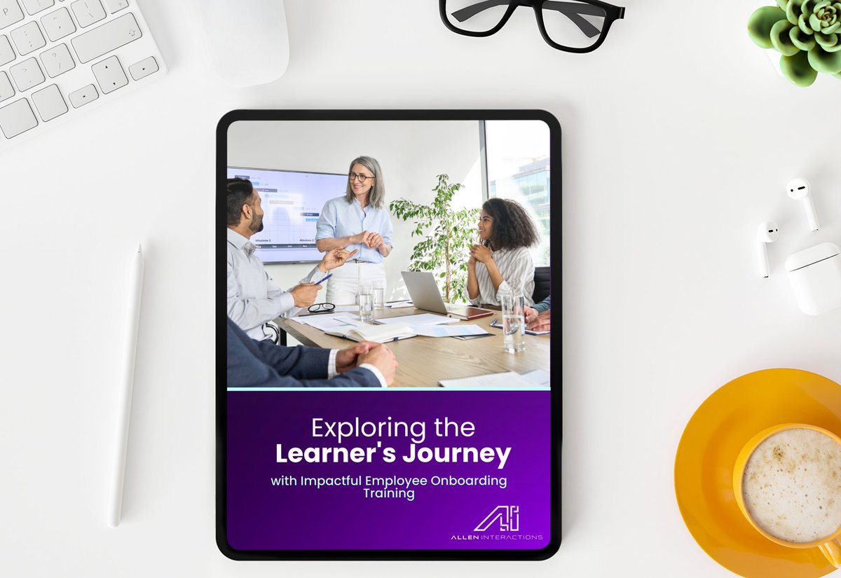 OfficialAllenI's tweet photo. Unlock the secrets to creating engaging #elearning with our latest e-book! Download your free copy of Exploring the Learner's Journey with Impactful Onboarding Training by Dr. Michael Allen.

https://t.co/a18daiZ1Q6

#learninganddevelopment #corporatelearning https://t.co/ych64kDJSG