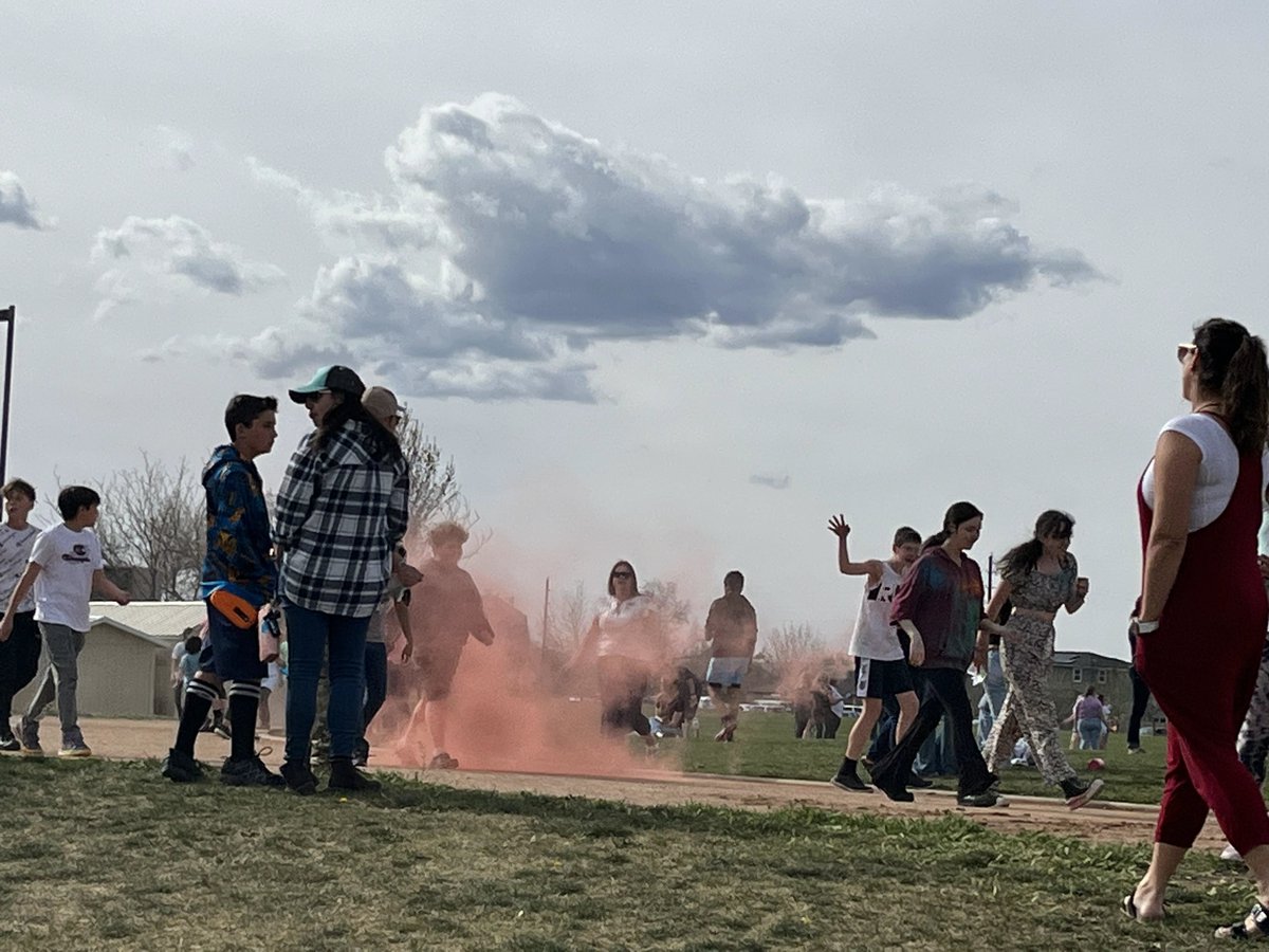 Yesterday we hosted our #GoMustangs! End of year student celebration of learning, student and parent conferences, a color run, and welcomed our next year families to Bookcliff!  Great time and an amazing evening!  <a href="/district51/">Raja Kroto 💎</a> #WeAreD51 <a href="/IHeartCKH/">Capturing Kids' Hearts</a>