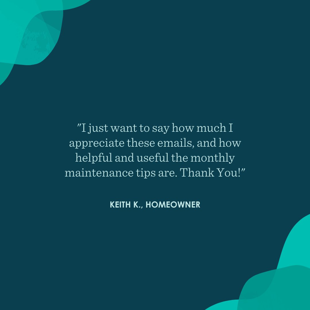 Our goal is always to make homeowners' lives easier and unburden you from the stresses of owning your new home! So when we hear feedback like this, it makes our day! 😍  

#HomeMaintenance #HappyCustomers #ANHWP