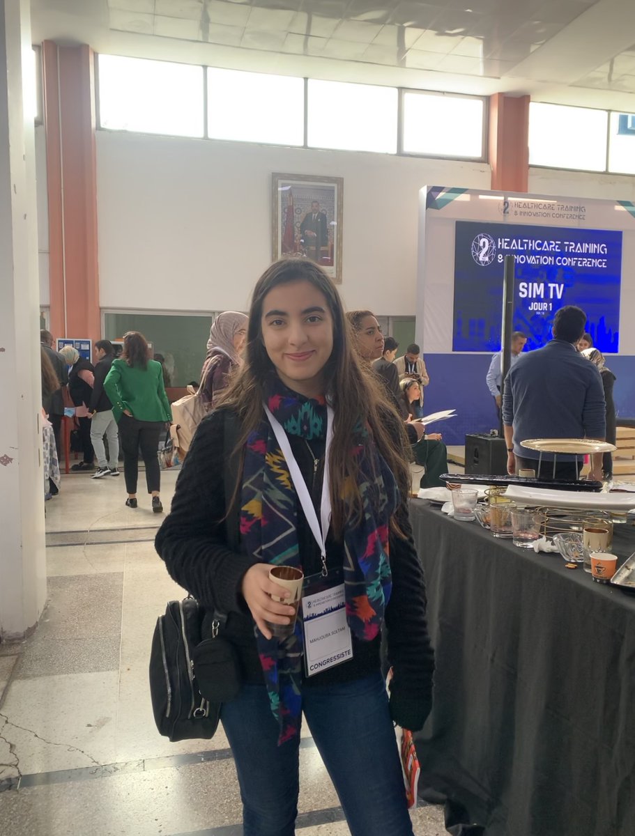 SoltaniMahjouba's tweet photo. Delighted for the opportunity I had to participate in the second edition of "The Healthcare Training & Innovation Conference" in Casablanca #FMPC , organized by @Moroccosimu and endorsed by SESAM (society for simulation in Europe).
#Never_the_first_time_in_the_patient https://t.co/jVMHi0AIDg