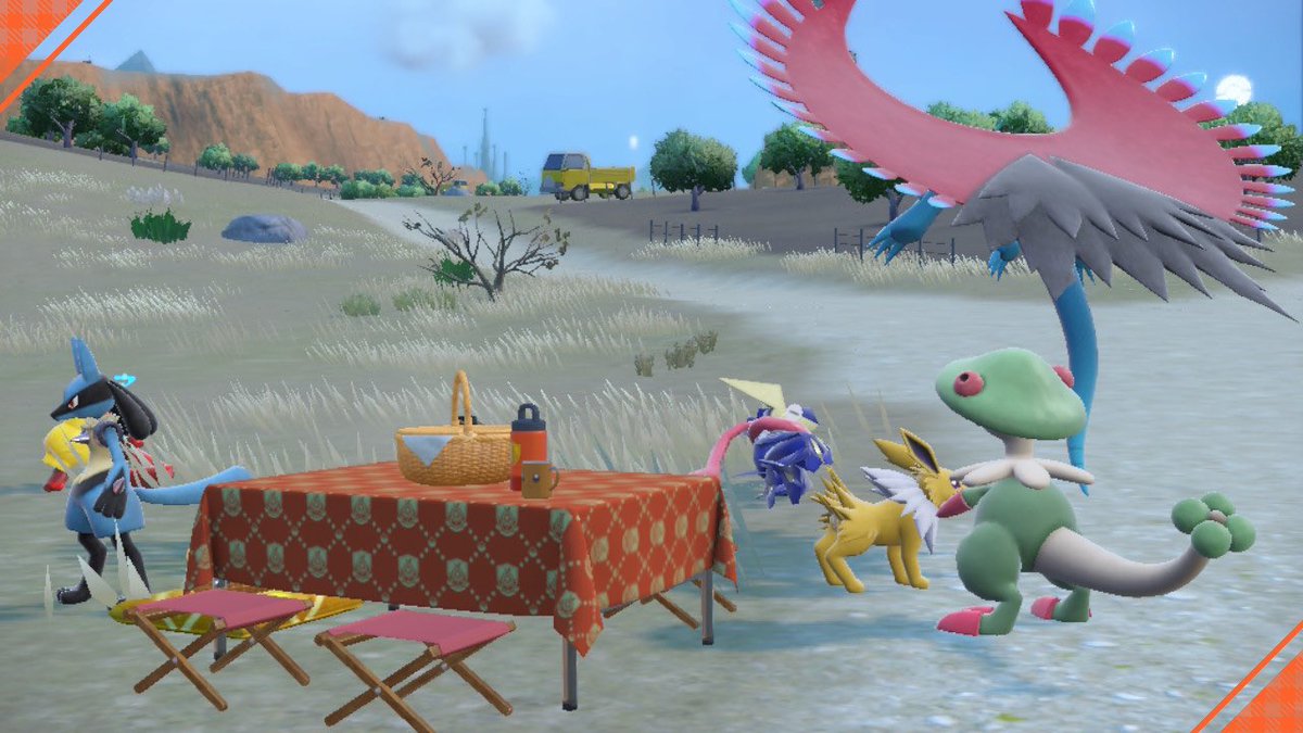 Mikey decided to have a picnic with his six beloved Pokémon, Kai and Charcole seem to be asleep