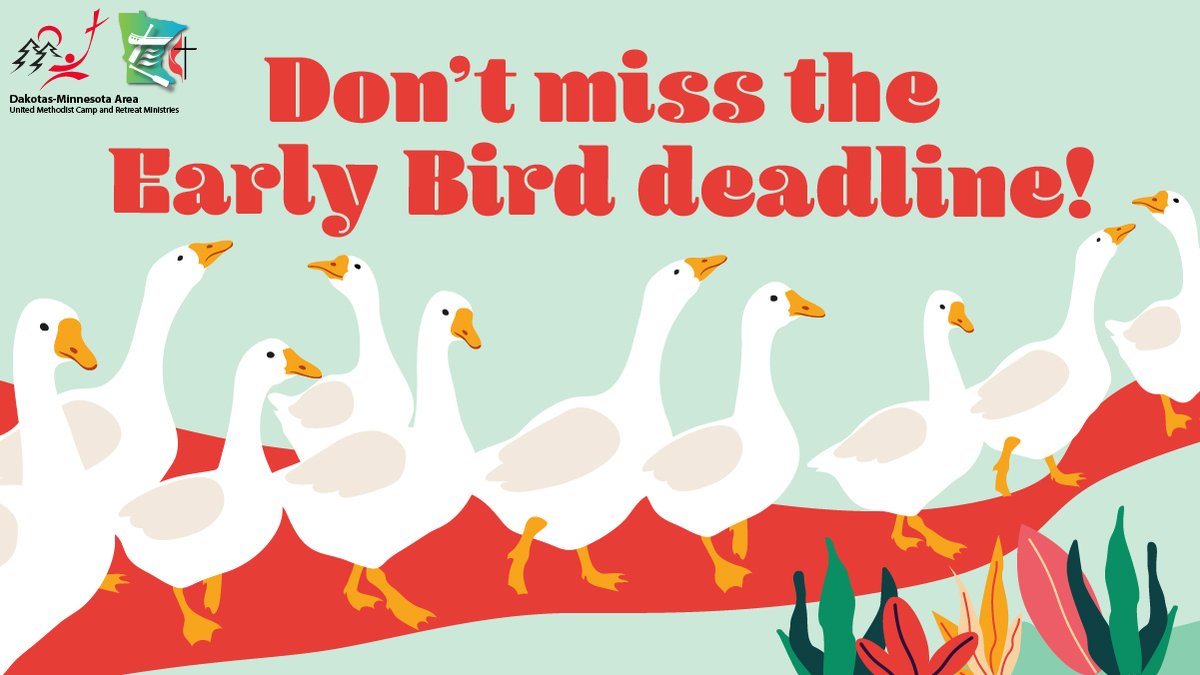 CampMinnesota's tweet photo. Today is the day! Early Bird incentive of $25 camp store credit when you register ENDS TODAY! Visit https://t.co/SjAdZje0pb to register for camp right away! #earlybird #campstorecredit #campminnesota https://t.co/jEzl8bgHP6