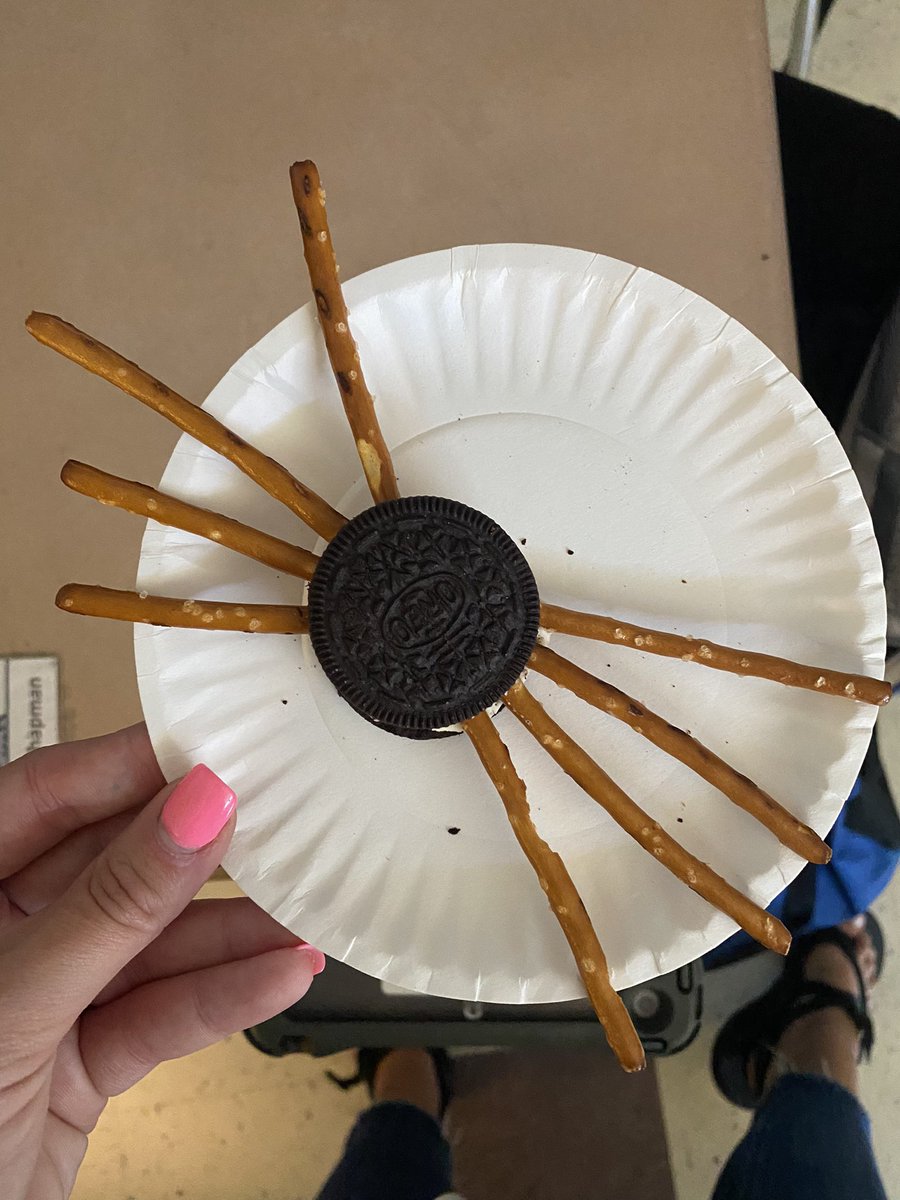 mrshawkins18's tweet photo. Spider treats for Charlotte’s Web! What book will our class be reading next?? #3rdgrade https://t.co/Pf0aGFz0ja
