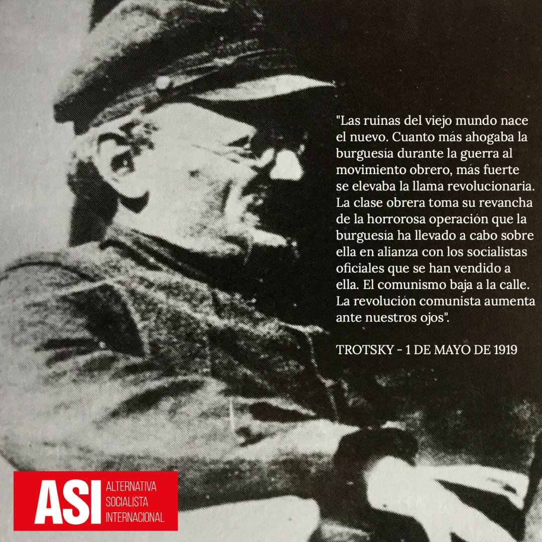 AltSocIntl's tweet photo. ¡Viva el Primero de Mayo! ¡Viva el comunismo!
A los trabajadores de todos los países
León Trotsky - 1 de mayo de 1919
#1deMayo2023 
✊✊✊✊✊✊✊✊✊✊✊✊✊
https://t.co/WHeNZWWjpS https://t.co/0ihnzN2j8y