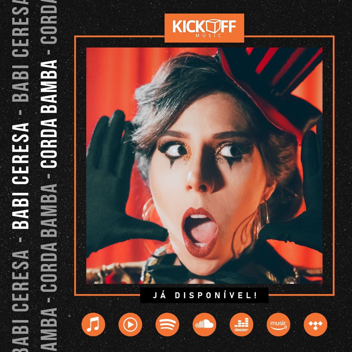 MusicKickoff's tweet photo. Já disponível novo single da @babiceresa 😍

🎧 em https://t.co/stmOlqys7I https://t.co/cL8TuwFCgI