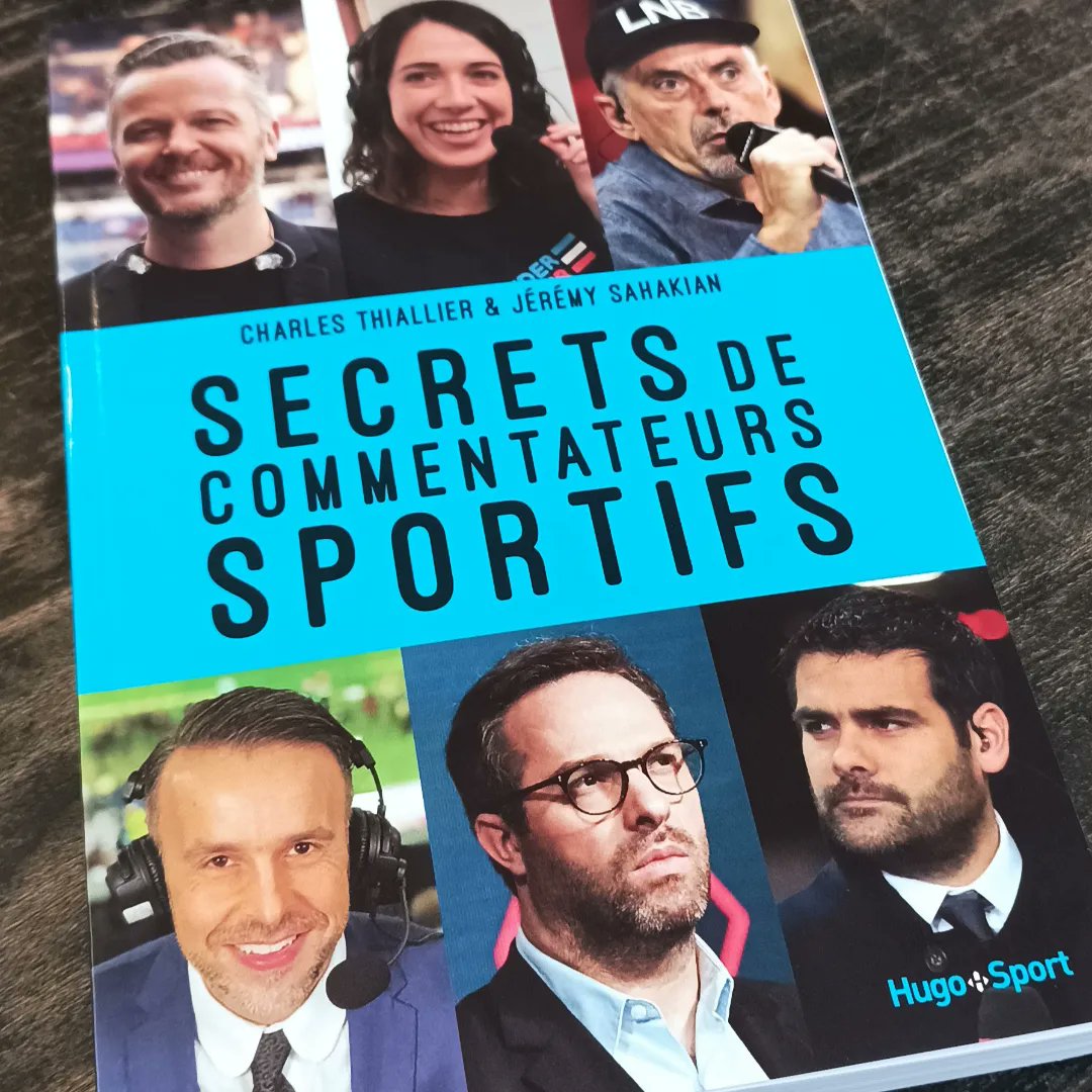 jeremysahakian's tweet photo. ��� "Secrets de commentateurs" dispo dès le 10 mai 🥳

🎙️ 20 grandes voix, représentant une pléiade de sports, racontent leurs anecdotes, leurs souvenirs et leur conception du métier de commentateur ⚽🏉🎾🏀🏃🚴‍♂️🏎️🎿

Un immense merci à tous les intervenants et à @HugoSport_Ed https://t.co/vlE1SUXiEE