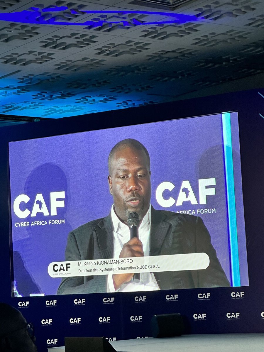 Quelques photos de la participation du Guichet Unique du Commerce Extérieur @<a href="/guce_ci/">Guichet Unique du Commerce Extérieur - CI</a>  au Cyber Africa Forum 2023

#caf2023