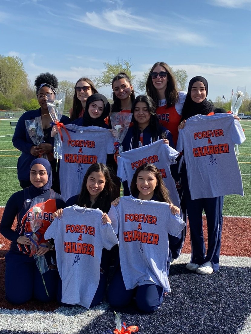 Loved celebrating our seniors last night!! A great night to give them one last lap around our track!  Congratulations Class of 2023! <a href="/StaggAthletics/">StaggAthletics</a> <a href="/StaggBoosters/">stagg boosters</a>