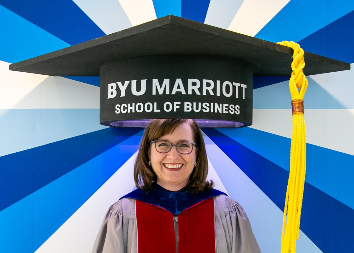 Congratulations to the many <a href="/BYUMarriott/">BYU Marriott School of Business</a>  students who are graduating today! You are the Christlike leaders we are sending out to transform the world. We are watching with anticipation, and expectation, to see all the good that you will do. I love you all. #byumarriottgrad