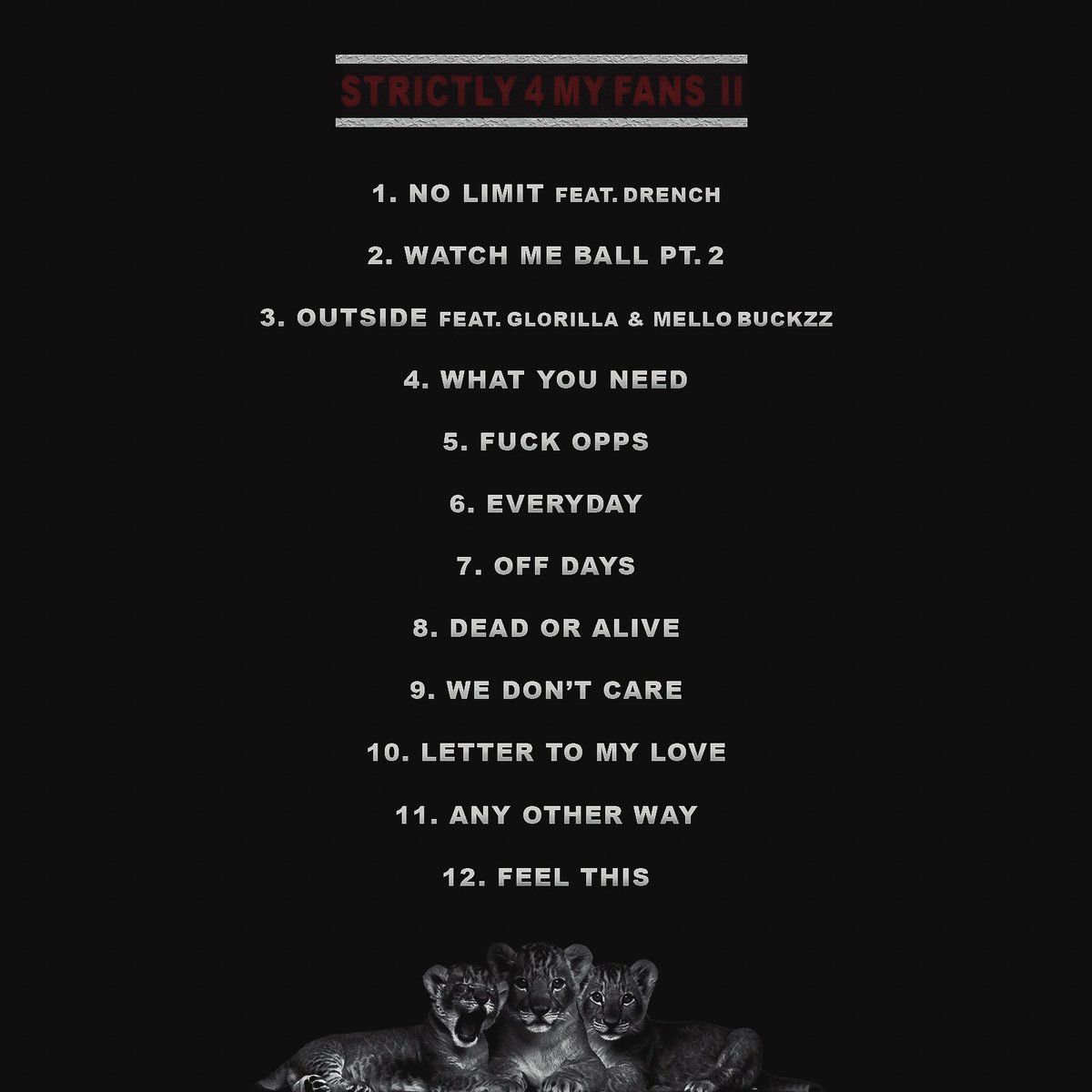 Strictly 4 My Fans 2 <a href="/gherbo/">G HERBO</a> 

#3 “Outside” Feat. <a href="/GloTheofficial/">GloRilla 🦍</a> <a href="/MelloBuckzz/">Pretty Opp 💋🧟‍♀️</a> Produced by Me &amp; <a href="/nfeparis/">Paris 👨🏼‍🔬</a> 

#S4MF2