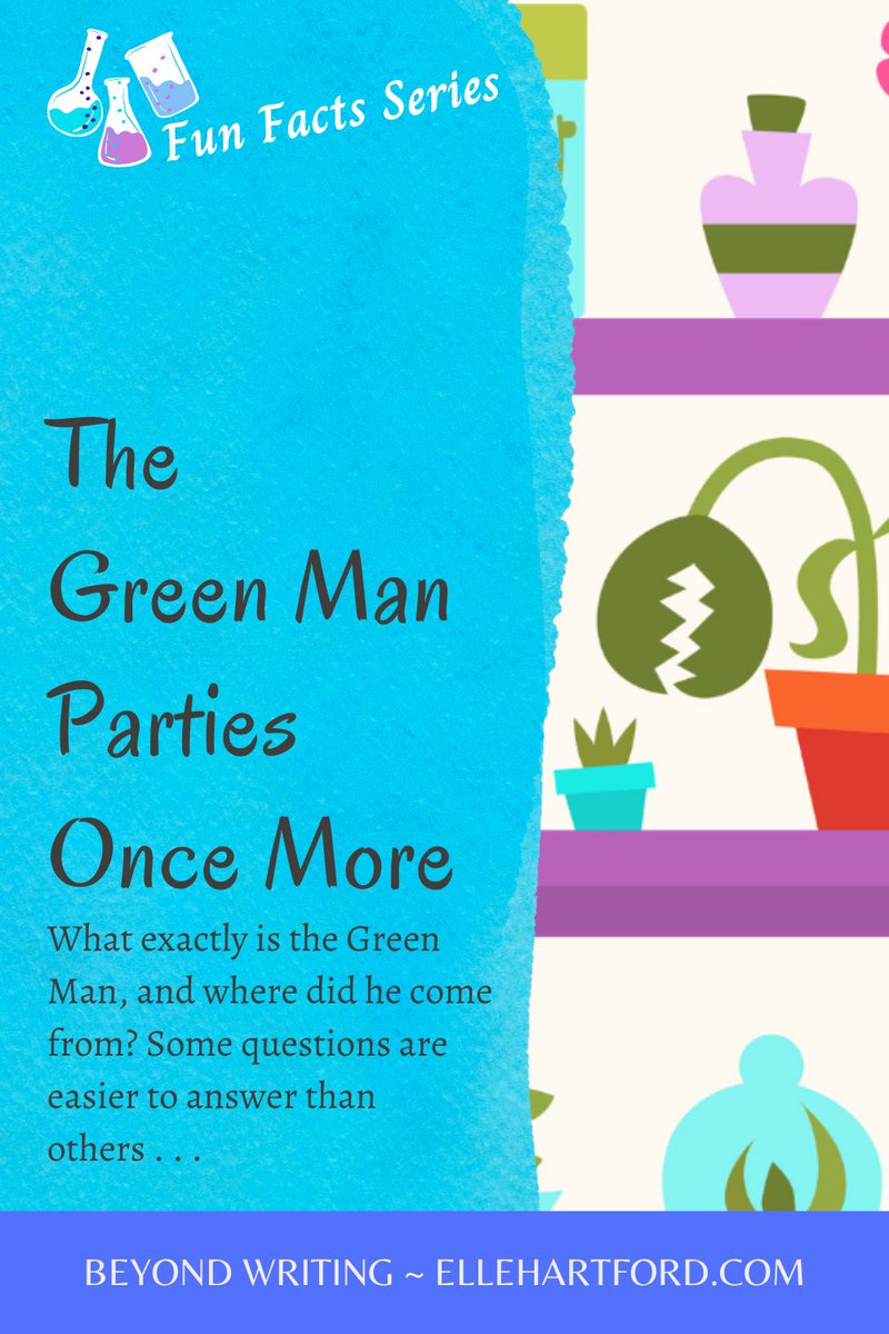 🌺 Today on the blog:

It's almost May! And that's means it's time for the Green Man to party. 

But . . . what exactly does that mean? 😆

Check out the folklore behind the Green Man here:
ellehartford.com/green-man-part…
