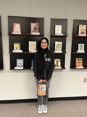 sciotolibrary's tweet photo. National Library Week winners announced today! Here are four of our ten winners! Thanks for all who participated! https://t.co/yQeQIfRS1w