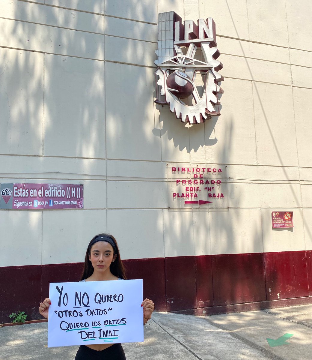 Me manifiesto desde mi escuela porque los jóvenes no queremos un retroceso en la transparencia, estamos hartos de corrupción y no permitiremos que aumente.

#JovenesPorLaTransparencia
#YoDefiendoalINAI