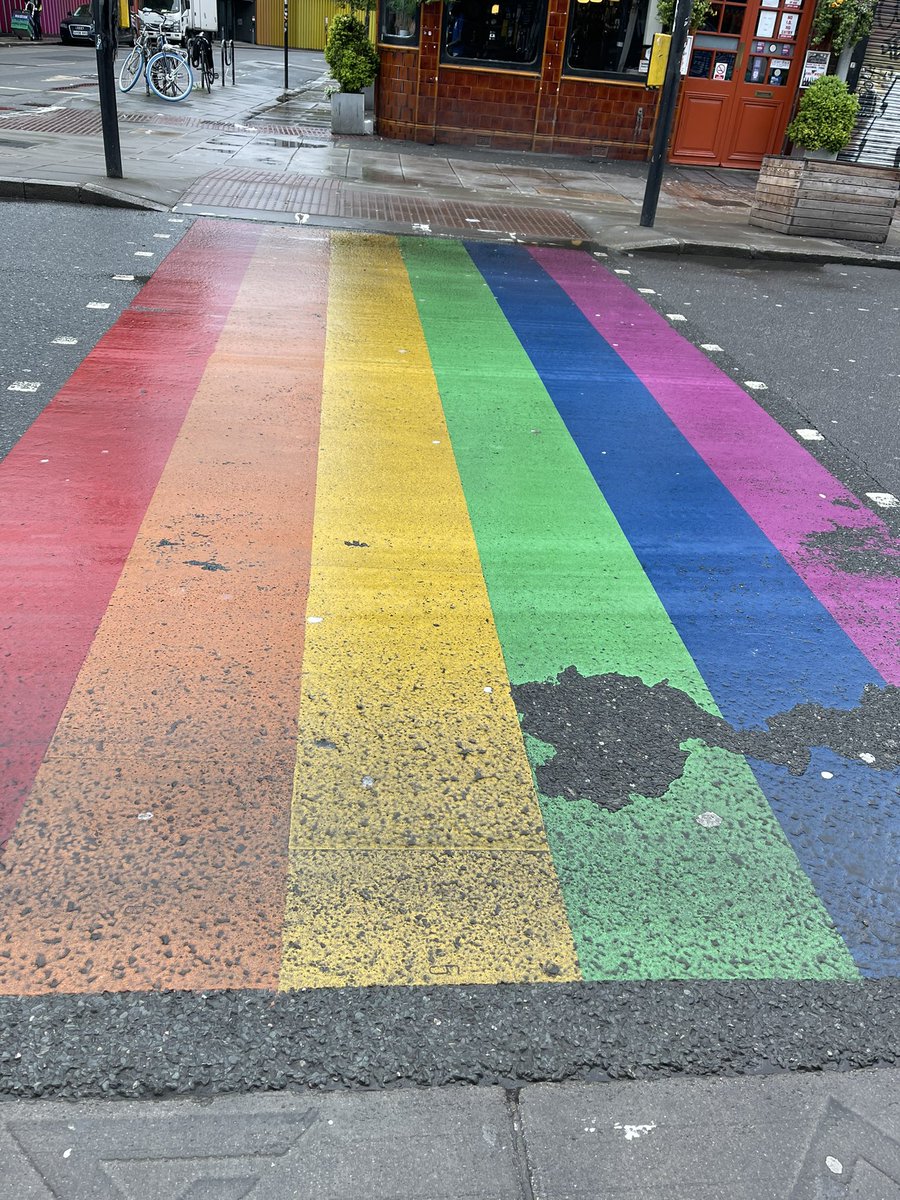 RiversideCris's tweet photo. It's Lesbian Visibility Week - just on my way home after a little trip to Camden for work.    I didn't know about the "ask for Clive" scheme ... visibility matters..... #lesbianvisibilityweek https://t.co/mBE6gm299s