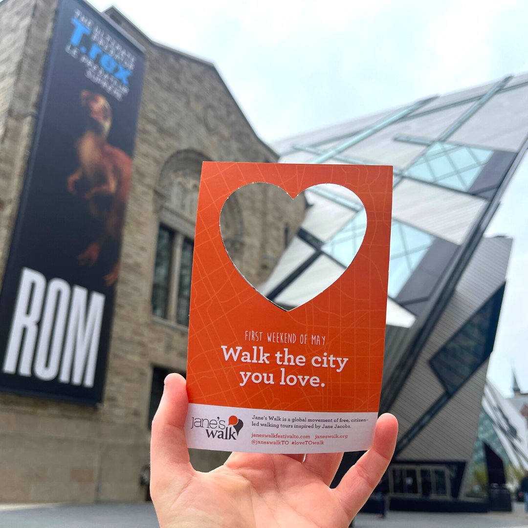 We're just a week out from the #JanesWalk festival, and we're feeling ready to walk!

With over 80+ community conversations on everything from affordable housing to coffee culture, there's something for everyone this May 5-7. #LoveTOwalk 
janeswalkfestivalto.com/walklist