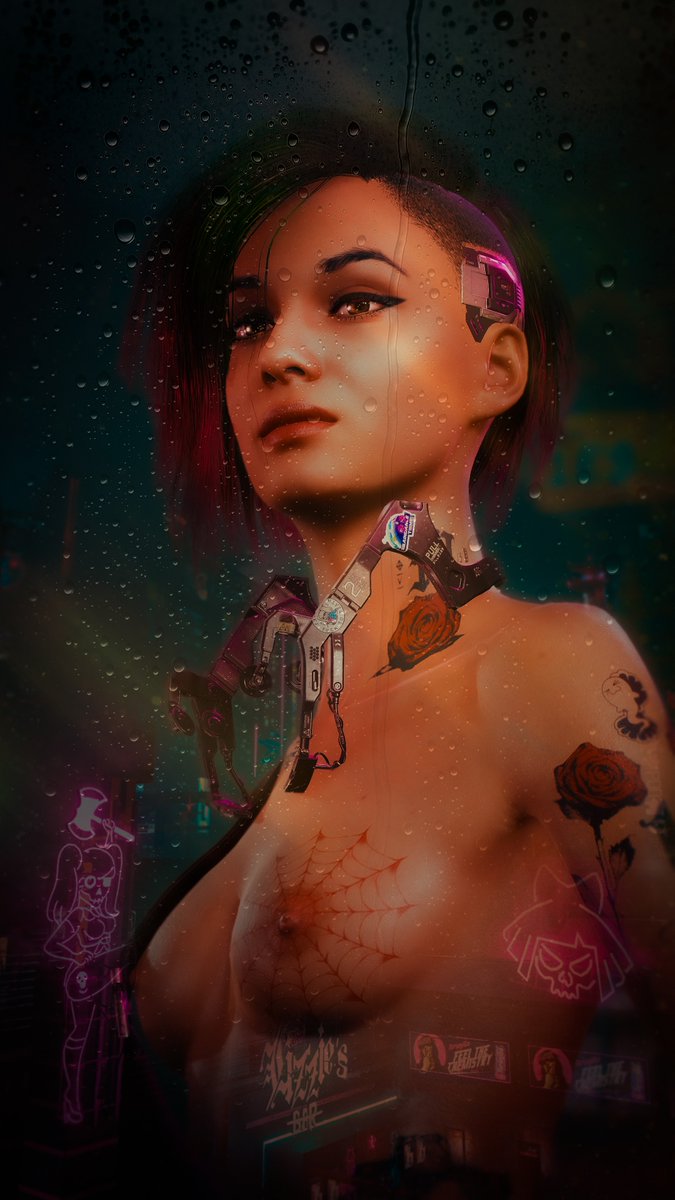 V &amp; Judy
#Cyberpunk2077 #VirtualPhotography
#ThePhotoMode #GamerGram  #VGPUnite 
#ZarnGaming #WorldofVP