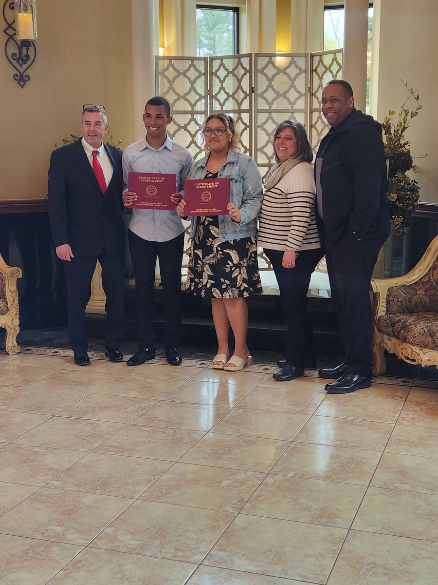 RedRaiderCT's tweet photo. Congratulations to Azariah Smith &amp; Colin Strickland. 👏👏 Two @DerbyRedRaider Seniors receiving the prestigious recognition during the SCASA Student Awards Luncheon.
@derbypssuper @DerbyCT https://t.co/OyAQteeZQ4